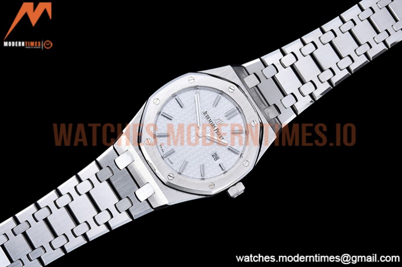 Audemars Piguet - Royal Oak Ladies 67650ST 33mm SS/SS White JJF Quartz