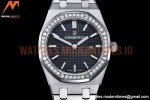 Audemars Piguet - Royal Oak Ladies 67651ST 33mm Dia SS/SS Black JJF Qtz