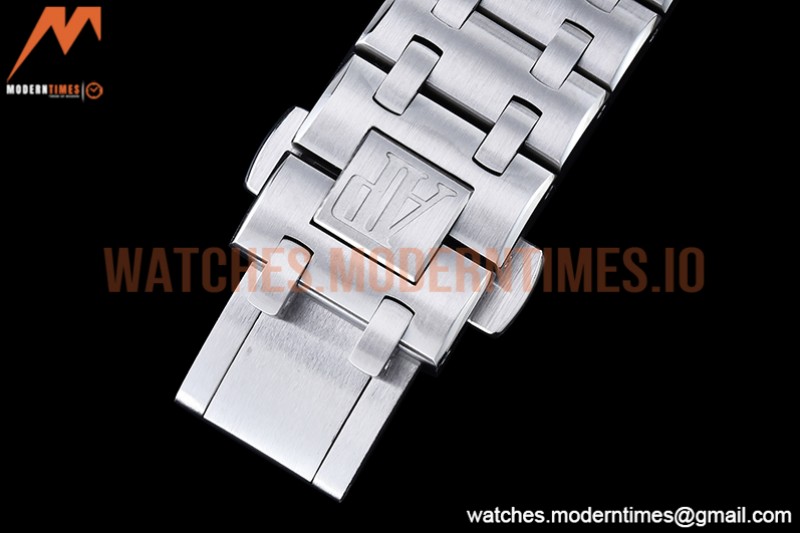 Audemars Piguet - AP ROO Chronograph SS/SS Blue/Dot JJF A3126 Mod