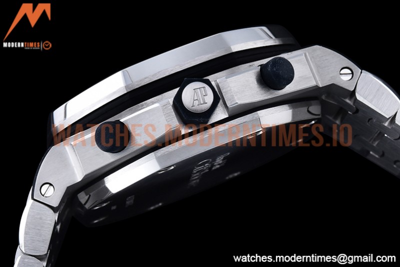 Audemars Piguet - AP ROO Chronograph SS/SS Blue/Dot JJF A3126 Mod