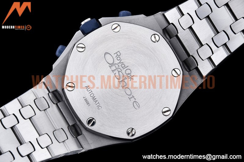 Audemars Piguet - AP ROO Chronograph SS/SS Blue/Dot JJF A3126 Mod