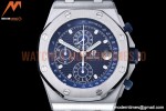 Audemars Piguet - AP ROO Chronograph SS/SS Blue/Dot JJF A3126 Mod