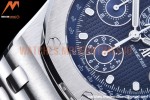 Audemars Piguet - AP ROO Chronograph SS/SS Blue/Dot JJF A3126 Mod