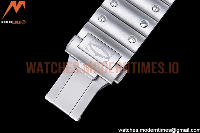 Cartier - Santos De Cartier 2018 Mens XL SS/SS Green BVF MY9015