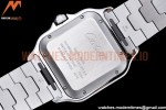 Cartier - Santos De Cartier 2018 Mens XL SS/SS Green BVF MY9015
