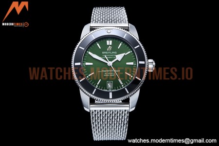 Breitling - Superocean Heritage II 42mm SS/SS Green GF A2824