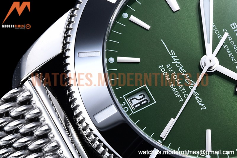 Breitling - Superocean Heritage II 42mm SS/SS Green GF A2824