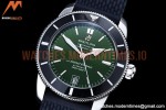 Breitling - Superocean Heritage II 42mm SS/RU Green GF A2824