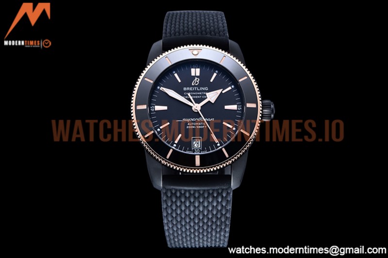 Breitling - Superocean Heritage II 42mm DLC/RG/RU Black GF A2824