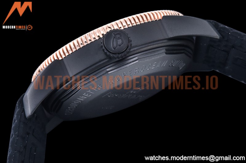 Breitling - Superocean Heritage II 42mm DLC/RG/RU Black GF A2824