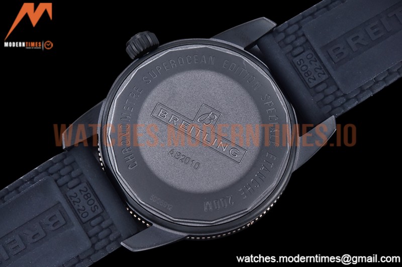 Breitling - Superocean Heritage II 42mm DLC/RG/RU Black GF A2824