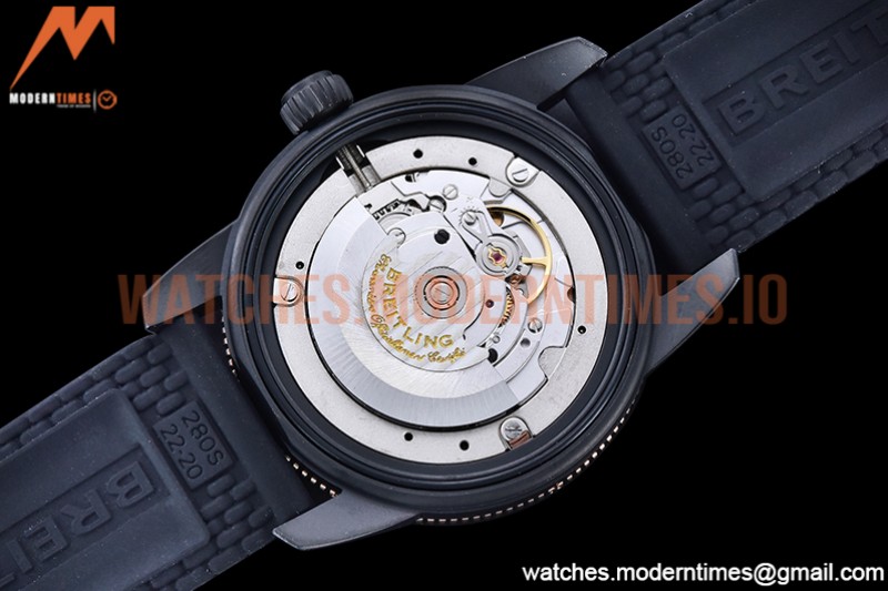 Breitling - Superocean Heritage II 42mm DLC/RG/RU Black GF A2824