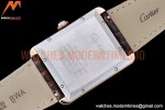 Cartier - Tank Solo Brn-C RG/LE White TWF Miyota 9015