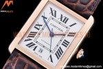 Cartier - Tank Solo Brn-C RG/LE White TWF Miyota 9015