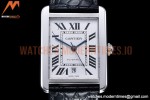 Cartier - Tank Solo Blk-C SS/LE White TWF Miyota 9015