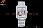 Cartier - Tank Solo SS/SS White TWF Miyota 9015