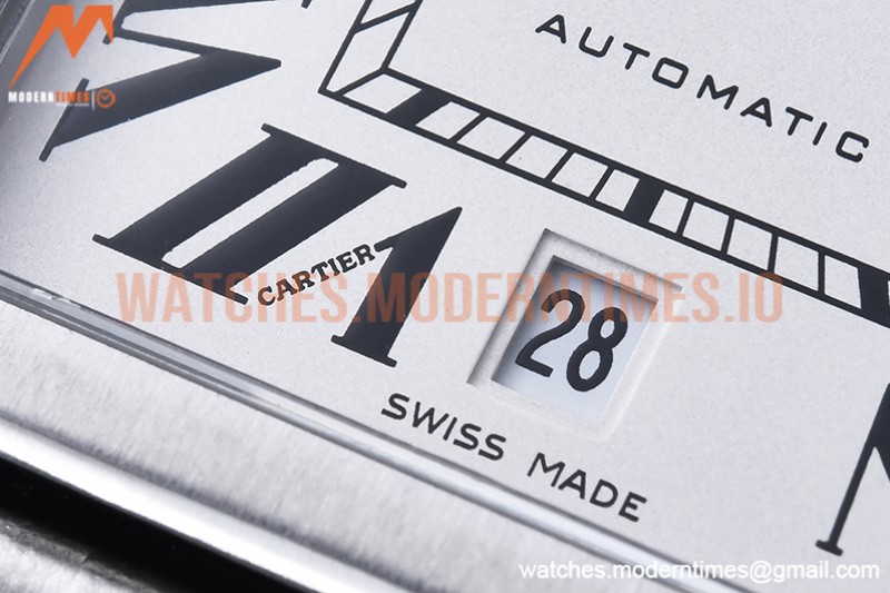 Cartier - Tank Solo SS/SS White TWF Miyota 9015