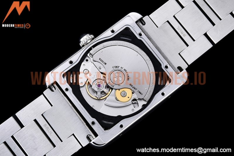 Cartier - Tank Solo SS/SS White TWF Miyota 9015