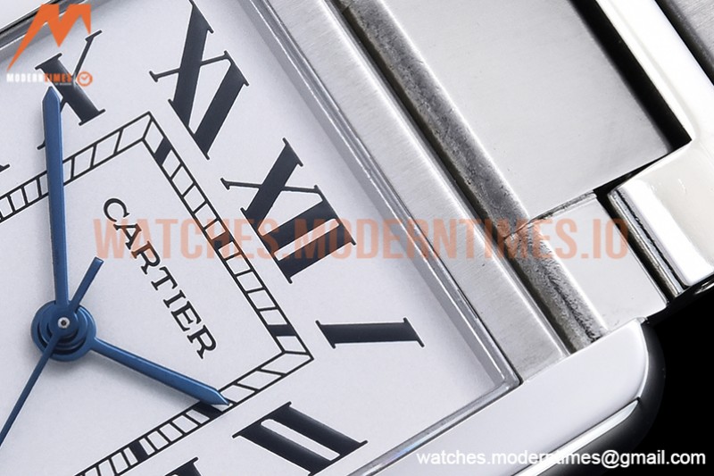 Cartier - Tank Solo SS/SS White TWF Miyota 9015