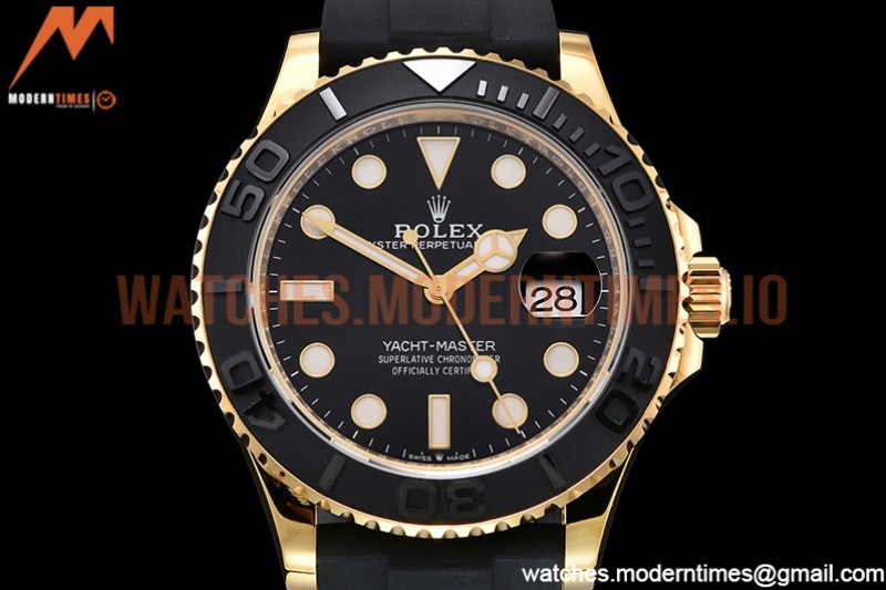 Rolex - YachtMaster 226658 42mm YG/RU Blk VSF VS3235