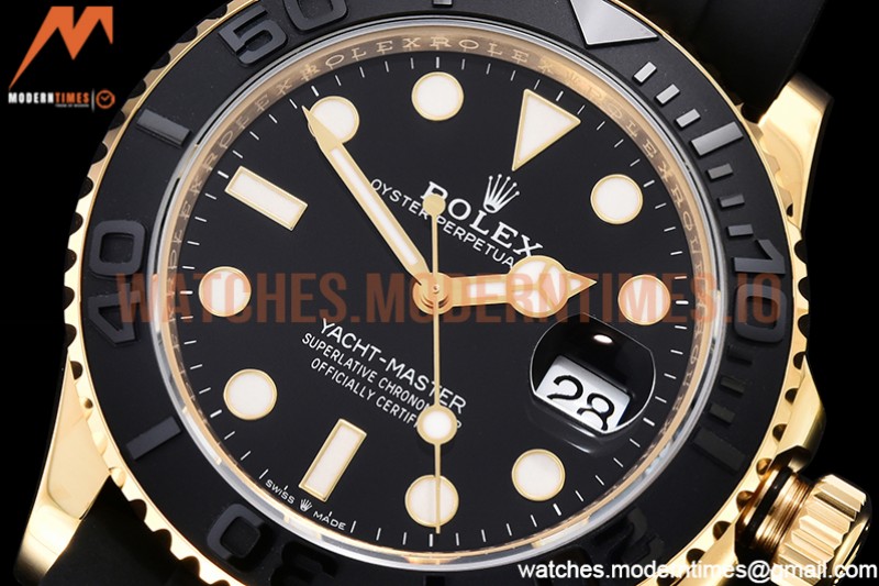Rolex - YachtMaster 226658 42mm YG/RU Blk VSF VS3235