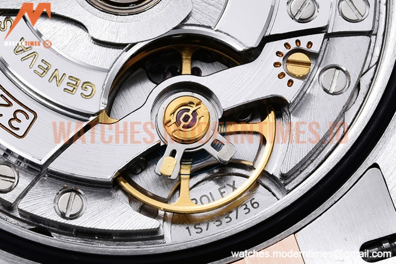 Rolex - DJ 36mm Jub Flt 904L RG/SS P-Grey/Stk VSF VS3235