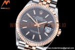 Rolex - DJ 36mm Jub Flt 904L RG/SS P-Grey/Stk VSF VS3235