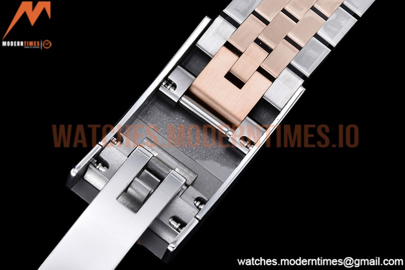 Rolex - DJ 36mm Jub Flt 904L RG/SS P-Grey/Dia VSF VS3235