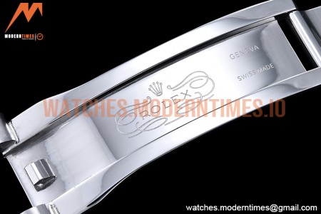 Rolex - DayDate 40mm Flt Dia SS/SS Black/Stk GSF A2836 Mod