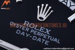 Rolex - DayDate 40mm Flt Dia SS/SS Black/Stk GSF A2836 Mod