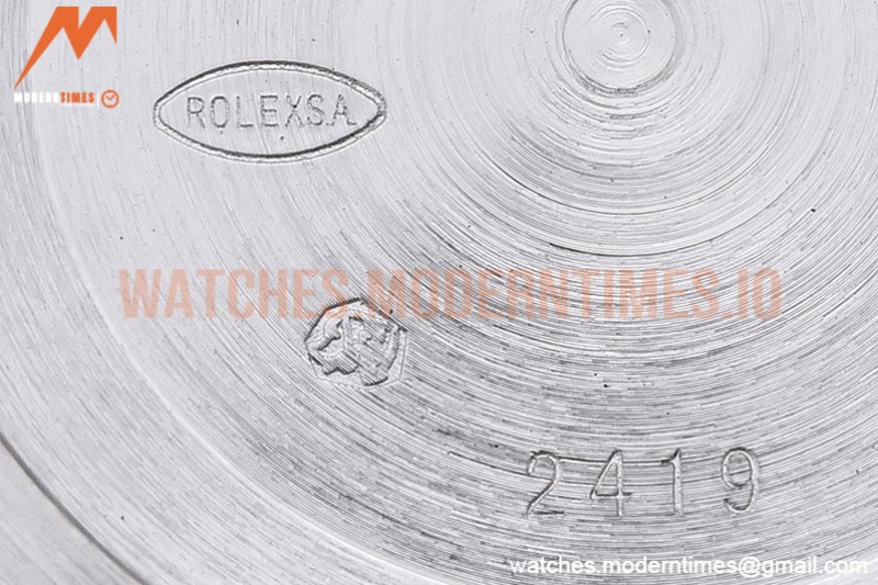 Rolex - DayDate 40mm Flt Dia SS/SS Grey/Stk GSF A2836 Mod