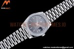 Rolex - DayDate 40mm Flt Dia SS/SS Grey/Stk GSF A2836 Mod