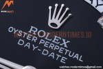Rolex - DayDate 40mm Flt Dia SS/SS Blk/Dia GSF A2836 Mod