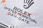 Rolex - DayDate 40mm Flt Dia SS/SS Silv/Dia GSF A2836 Mod