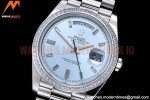 Rolex - DayDate 40mm Flt Dia SS/SS L-Blue/Dia GSF A2836 Mod