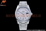 Rolex - DayDate 40mm Flt Dia SS/SS P-Met/Dia GSF A2836 Mod