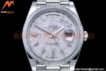 Rolex - DayDate 40mm Flt Dia SS/SS P-Met/Dia GSF A2836 Mod