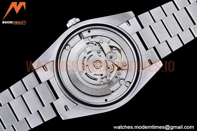 Rolex - DayDate 40mm Flt SS/SS Black/Stk GSF A2836 Mod