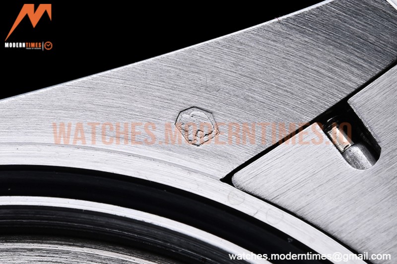 Rolex - DayDate 40mm Flt SS/SS Black/Stk GSF A2836 Mod