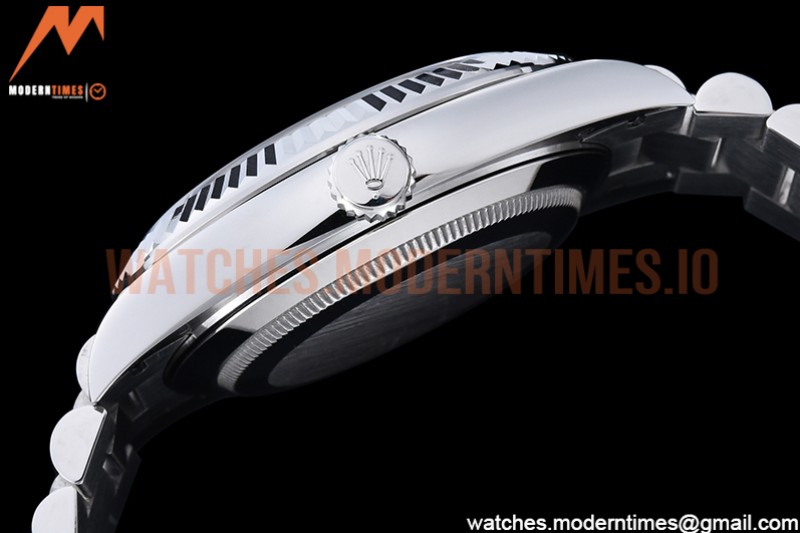 Rolex - DayDate 40mm Flt SS/SS Grey/Stk GSF A2836 Mod
