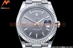 Rolex - DayDate 40mm Flt SS/SS Grey/Stk GSF A2836 Mod