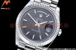 Rolex - DayDate 40mm Flt SS/SS Grey/Stk GSF A2836 Mod