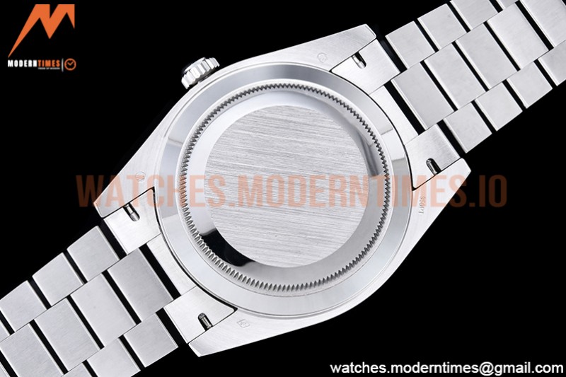 Rolex - DayDate 40mm Flt SS/SS White/Rm GSF A2836 Mod