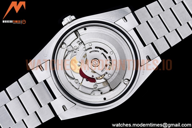 Rolex - DayDate 40mm Flt SS/SS White/Rm GSF A2836 Mod