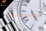 Rolex - DayDate 40mm Flt SS/SS White/Rm GSF A2836 Mod