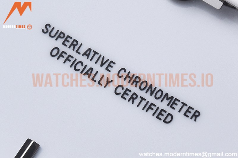 Rolex - DayDate 40mm Flt SS/SS White/Rm GSF A2836 Mod