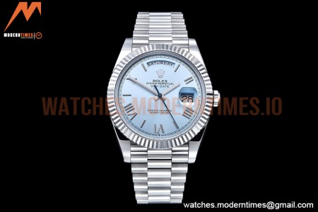 Rolex - DayDate 40mm Flt SS/SS L-Blue/Rm GSF A2836 Mod