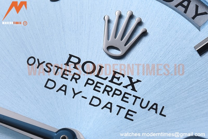 Rolex - DayDate 40mm Flt SS/SS L-Blue/Rm GSF A2836 Mod