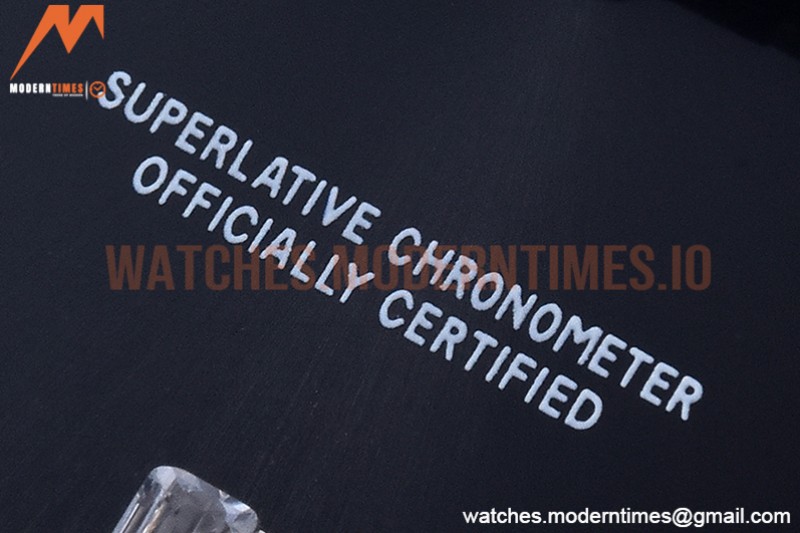 Rolex - DayDate 40mm Flt SS/SS Black/Dia GSF A2836 Mod