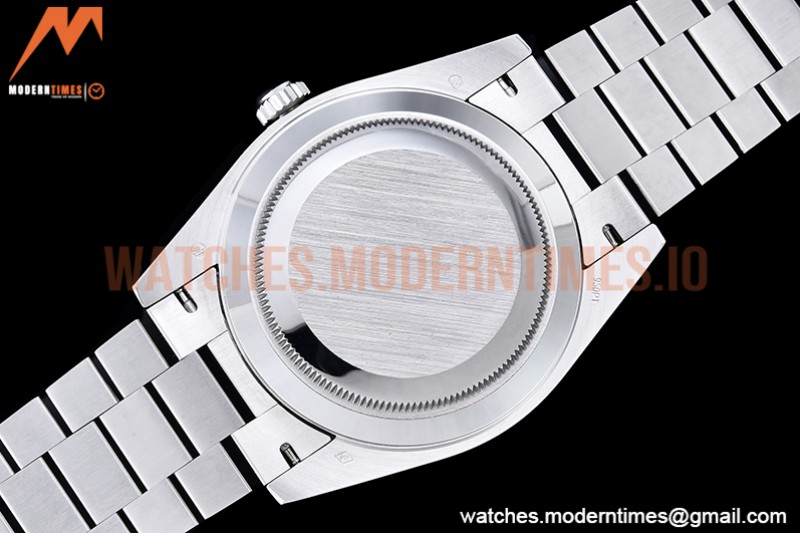 Rolex - DayDate 40mm Flt SS/SS Silver/Dia GSF A2836 Mod
